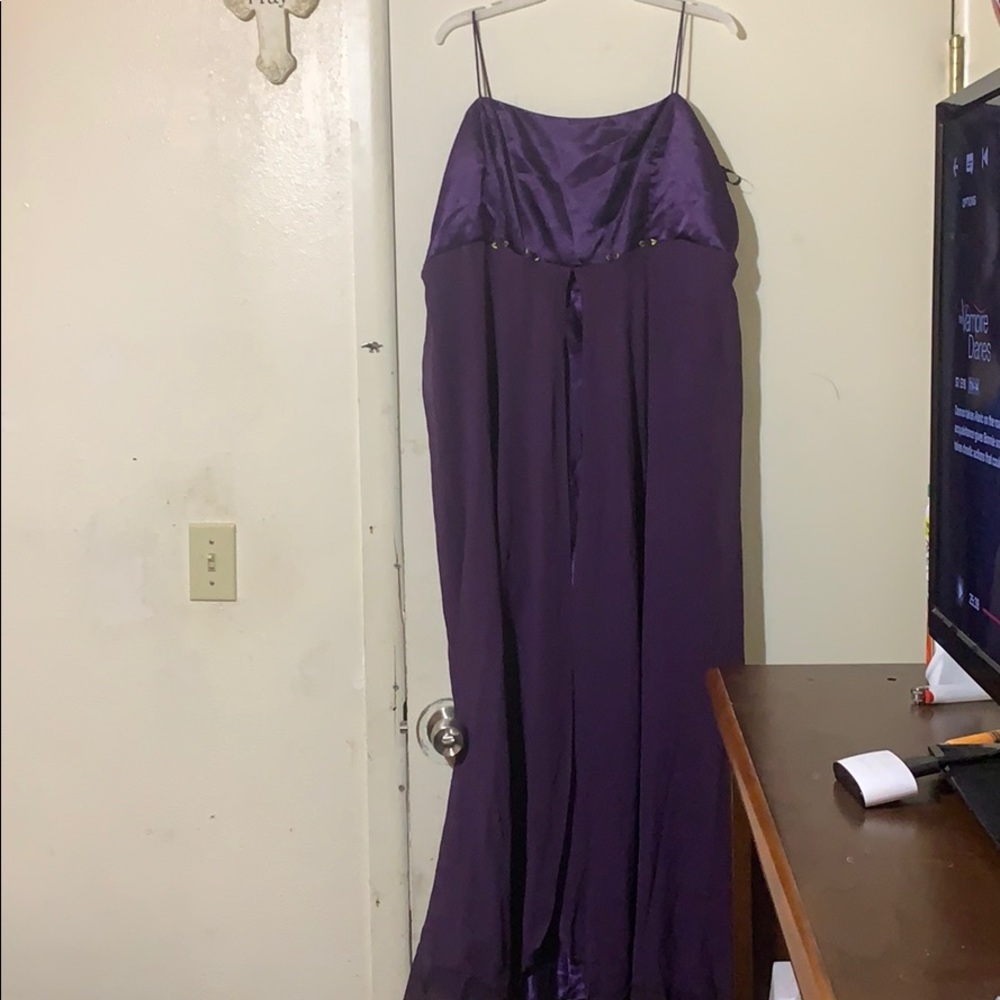 Purple dress